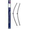Image de DENSO Kit de balais d'essuie-glace plats (DF-430) Contient 2 pièces pour véhicule avec volant gauche. 650/600mm, silencieux, durable avec design aérodynamique - Essuie-glace OEM avec 2 ans de garantie