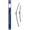 Image de DENSO Kit de balais d'essuie-glace plats (DF-445) Contient 2 pièces pour véhicule avec volant gauche. 580/380mm, silencieux, durable avec design aérodynamique - Essuie-glace OEM avec 2 ans de garantie