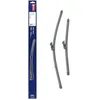 Image de DENSO Kit de balais d'essuie-glace plats (DF-459) Contient 2 pièces pour véhicule avec volant gauche. 550/380mm, silencieux, durable avec design aérodynamique - Essuie-glace OEM avec 2 ans de garantie