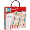 Image de BS Toys Moves - Palets En Bois Avec Mouvements De Coordination - Entraînement Cérébral Pour Enfants - À Partir De 4 Ans - 18 Mouvements Différents - Pour Les Anniversaires D'Enfants