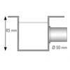 Image de ESS Easy Drain Modulo M-1 Kit gros oeuvre, EDM1800-50,