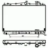 Image de NRF B.V. Radiateur moteur pour HYUNDAI: Sonata (Ref: 53259)