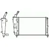 Image de NRF B.V. Radiateur moteur pour MITSUBISHI: Carisma, Space Star & OPEL: Corsa & LANCIA: Ypsilon (Ref: 53619)