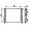 Image de NRF B.V. Radiateur moteur pour RENAULT: Kangoo & NISSAN: Kubistar (Ref: 58192)