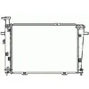 Image de NRF B.V. Radiateur moteur pour HYUNDAI: Tucson & KIA: Sportage & VAUXHALL: Astra, Signum, Vectra (Ref: 53342)