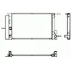 Image de NRF B.V. Radiateur moteur pour TOYOTA: Auris, Avensis, Verso, Corolla (Ref: 53763)