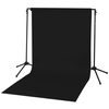 Image de Digixo Fond tissu en coton 2x3m Noir