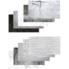 Image de Caruba Lot de 5 Recto-Verso Toiles de Fond Effet Pierre 57x87cm Flat Lays Soldes été 2026