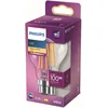 Image de Philips ampoule LED Standard B22 100W Blanc Chaud Claire, Verre