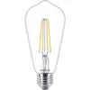 Image de Philips LED 76303900 LED CEE F (A - G) E27 forme spéciale 4.3 W = 40 W blanc chaud (Ø x L) 6.4 cm x 14 cm 1 pc(s)