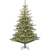 Image de Black Box Trees Celtis Sapin de Noël Artificiel avec éclairage LED - H215 x Ø135 cm - Vert givré