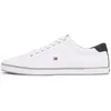 Image de Tommy Hilfiger Baskets Vulcanisées Homme Chaussures, Blanc (White), 45