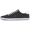 Image de Tommy Hilfiger Baskets Vulcanisées Homme Chaussures, Bleu (Midnight), 43
