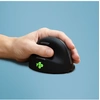 Image de R-Go Tools Souris Ergonomique R-Go HE Break avec logiciel de pause, gaucher, moyen (longueur main 165-185 mm), bluetooth, noir RGOHEWLL