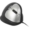 Image de R-GO Tools RGOHELA Souris ergonomique USB Taille: L optique noir, argent 4 Boutons 3500 dpi ergonomique