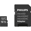 Image de Philips Ultra Speed Carte microSDXC Card 128 Go + Adaptateur SD UHS-I U1, Vitesse de Lecture jusqu'à 80 Mo/s, A1 Fast App Performance, V10, Carte mémoire pour Smartphones, Tablette, PC, vidéo Full HD