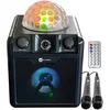 Image de N-Gear DISCO410 Haut-Parleur Bluetooth karaoké et fête avec Boule Disco, Microphone et Fonction Power Bank