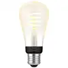 Image de Philips Hue Hue Ampoule à LED 871951430146700 CEE: G (A - G) Hue White Ambiance Einzelpack Edison ST64 Filament 300lm E27 7 W de blanc chaud à blanc froid