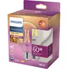 Image de Philips LED 871951432395700 LED CEE D (A - G) E27 forme de globe 6 W = 60 W blanc chaud (Ø x L) 95 mm x 137 mm 1 pc(s)
