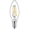 Image de Philips LED 871951432415200 LED CEE D (A - G) E14 forme de flamme 2.5 W = 25 W blanc chaud (Ø x L) 35 mm x 97 mm 1 pc(s)