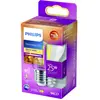 Image de Philips LED 871951432419000 LED CEE D (A - G) E27 forme de goutte 2.5 W = 25 W blanc chaud (Ø x L) 45 mm x 78 mm 1 pc(s)