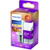 Image de Philips LED 871951432449700 LED CEE D (A - G) E27 forme de goutte 3.4 W = 40 W blanc chaud (Ø x L) 45 mm x 78 mm 1 pc(s)