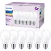 Image de Philips LED 9290012430 LED CEE E (A - G) E27 forme de poire 7 W = 60 W blanc chaud (Ø x L) 50 mm x 106 mm 6 pc(s)