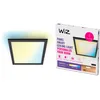 Image de WiZ plafonnier Wi-Fi Noir, 36W, nuances de blanc, carré, fonctionne avec Alexa, Google Assistant et Apple HomeKit