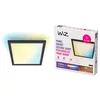 Image de WiZ plafonnier Wi-Fi carré, nuances de blanc, 12W, Noir, fonctionne avec Alexa, Google Assistant et Apple HomeKit