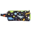 Image de A Little Lovely Company Trousse à crayons pour enfants | Polyester, 20 x 8 x 7 cm, Galaxy, École