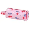 Image de A Little Lovely Company Trousse à crayons pour enfants | Polyester, 20 x 8 x 7 cm, Cerise, École