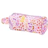 Image de A Little Lovely Company Trousse à crayons pour enfants | Polyester, 20 x 8 x 7 cm, Jardin de fleurs, École