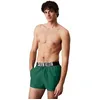 Image de Calvin Klein Short de Bain Homme Short avec Ceinture Emblématique, Vert (Wild Green), S