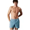 Image de Calvin Klein Short de Bain pour Homme, Bleu (Skim Blue), S