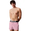 Image de Calvin Klein Short de Bain Homme Short avec Ceinture Emblématique, Rose (Sweet Pink), M