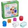 Image de Jelly BLOX - Amis de la Ferme - Coffret 6 Personnages & Animaux de la Ferme Sensoriels Souples - Jeu de Construction pour Enfants dès 2 Ans - Blocs Extensibles, Souples & Flexibles - Idée Cadeau