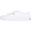 Image de Tommy Hilfiger Baskets Vulcanisées Femme Essential Nautical Chaussures, Blanc (White), 42