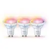 Image de Wiz Tunable White & Color Lot de 3 ampoules LED PAR16 GU10, 2200-6500 K, 4,7 W, 8720169076662, PAR16