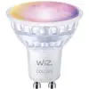 Image de WiZ 8720169076723 LED CEE F (A - G) GU10 réflecteur 4.7 W de blanc chaud à blanc froid, RVBB 2 pc(s)