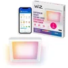 Image de WiZ plafonnier connecté - Design fin et carré, plusieurs tailles, commande vocale/application, programmation, Google Home, Amazon Alexa et Apple HomeKit, éclairage intérieur, noir/blanc