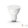 Image de Philips Hue White Ambiance Ampoule LED GU10, 2200 K, 5,5 W, 8720169230033, PAR16