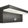 Image de Philips LED Bustan 8720169257399 Applique LED extérieure avec détecteur de mouvement LED 3.8 W anthracite