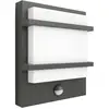 Image de Philips LED Petronia 8720169263734 Applique LED extérieure avec détecteur de mouvement LED 3.8 W anthracite