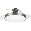Image de Philips LED Atlas Ventilateur de plafond 28 W, 35 W (Ø x H) 490 mm x 418 mm nickel avec éclairage, minuteur