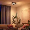 Image de Philips Hue White & Color Ambiance Centris Projecteur GU10 et LED à 4 sources lumineuses, en croix, 8720169318670,