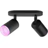 Image de Philips Hue Hue Projecteur mural LED 929003810001 CEE: E (A - G) Fugato GU10 8.4 W de blanc chaud à blanc froid, RVB