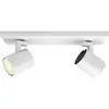 Image de Philips Hue Projecteur de plafond 8720169320475 Runner GU10 8.4 W blanc chaud, blanc neutre, blanc lumière du jour