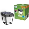 Image de Philips Nissa Applique Murale Extérieure UltraEfficient avec Capteur, 3000 K, 250/25 lm, Noir