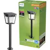 Image de Lampadaire dextérieur solaire Philips LED 929004632001 Nissa LED LED intégrée 1.8 W noir