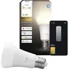 Image de Philips Hue Ampoule à LED 929003856101 CEE: E (A - G) Hue White E27 blanc chaud